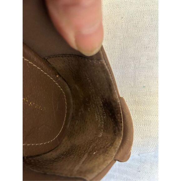 Easy Spirit 9n brown loafers flats - Picture 5 of 6